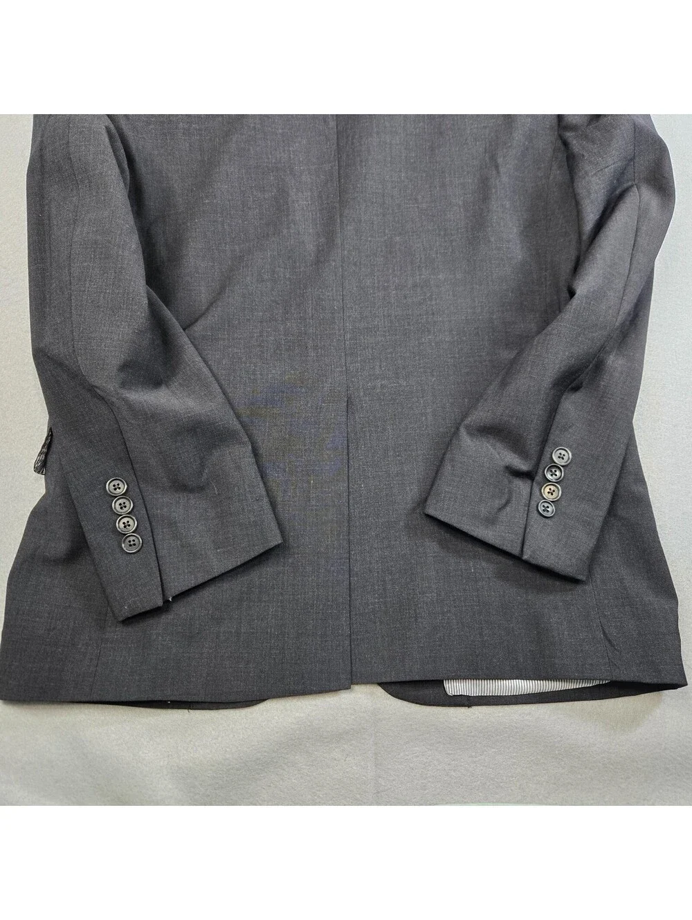 Brooks Brothers Men Explorer Regent Blazer 38S Gray Birdseye Wool-EXCELLENT